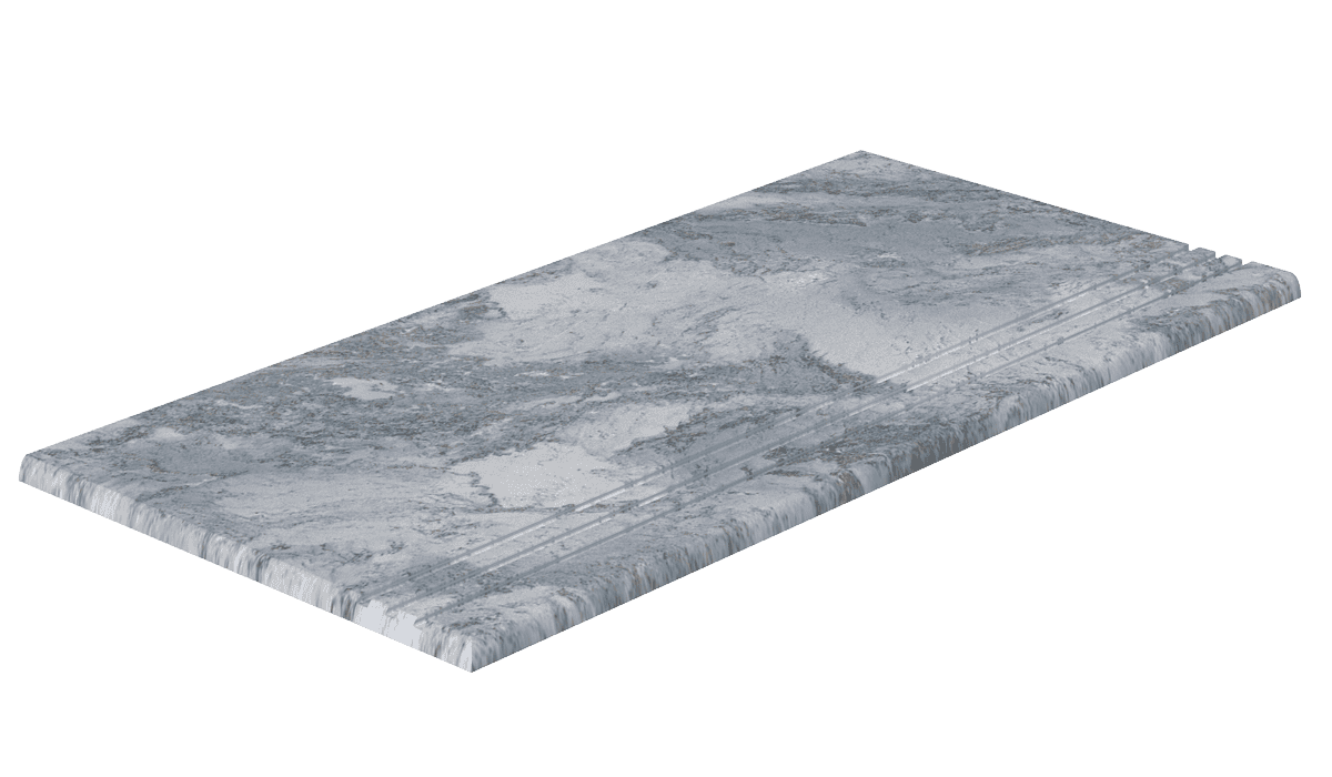 OCSCL Ступень Oceano Left Antislip 33х66 Serapool