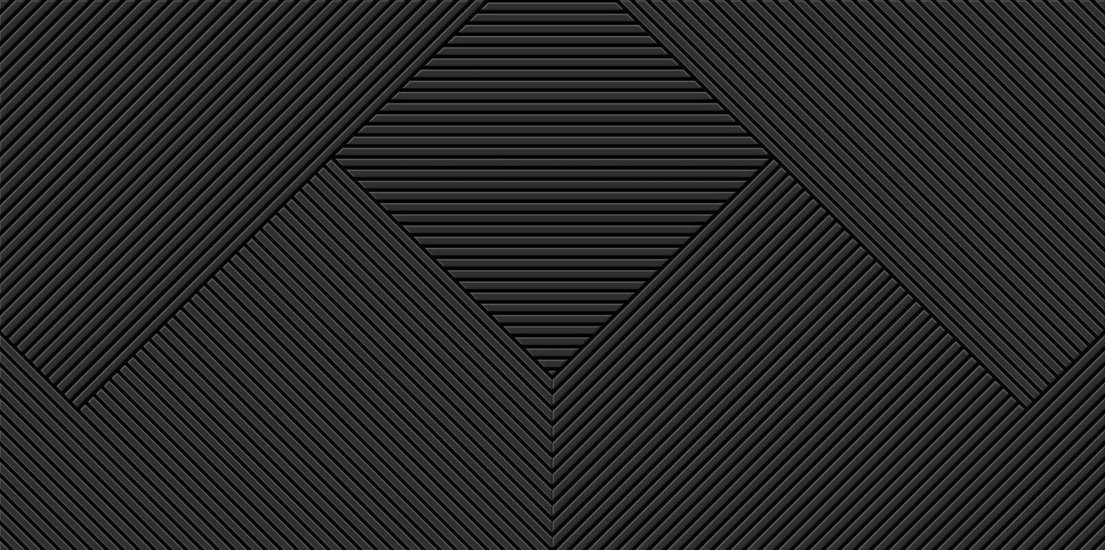 Black Monocolor Strucrure 59.6x119.6 Fakhar