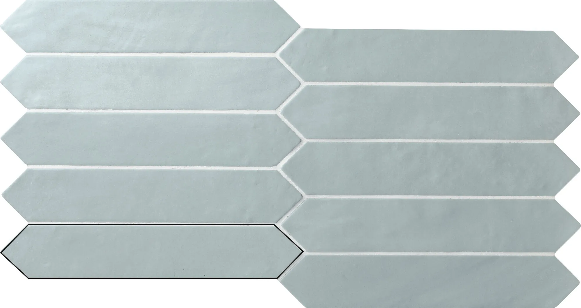 A035595 Off Blue Matt 4.3x24.3 Ape Ceramica фото 2