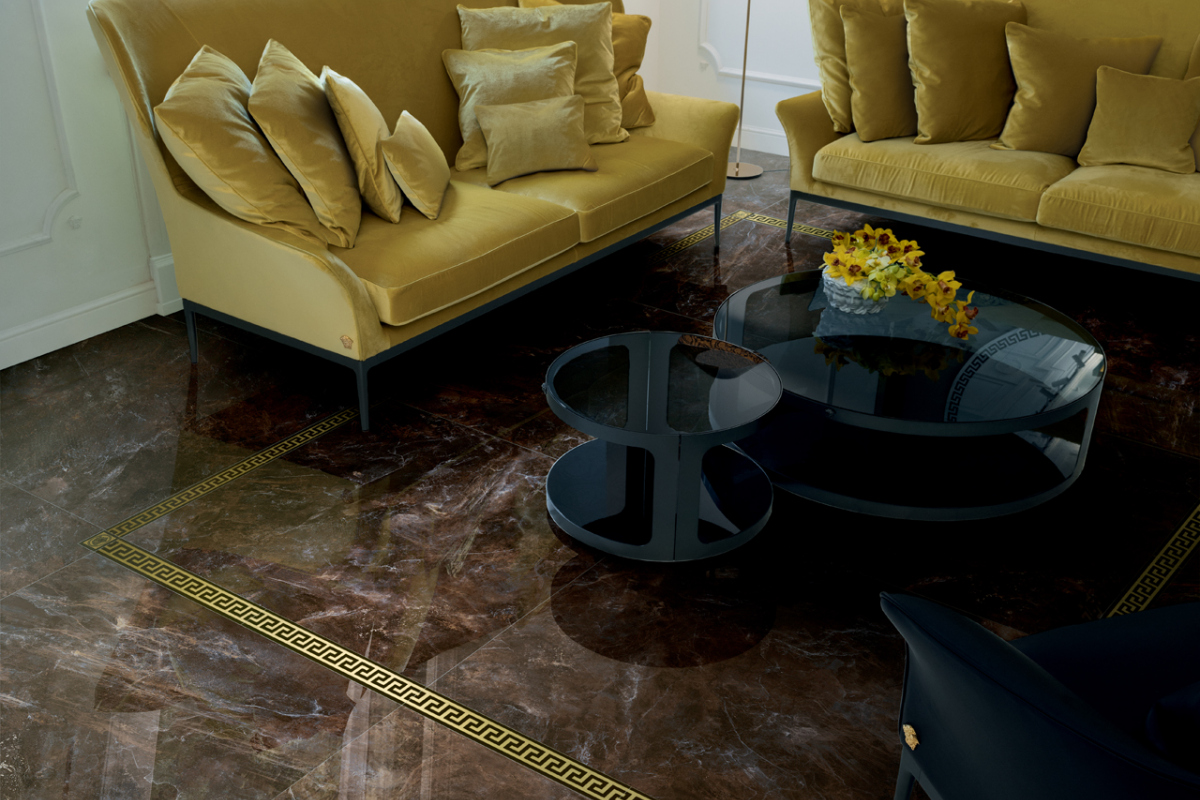 G67584 Black & Gold Lux R 60x120 Versace (Gardenia Orchidea) фото 18