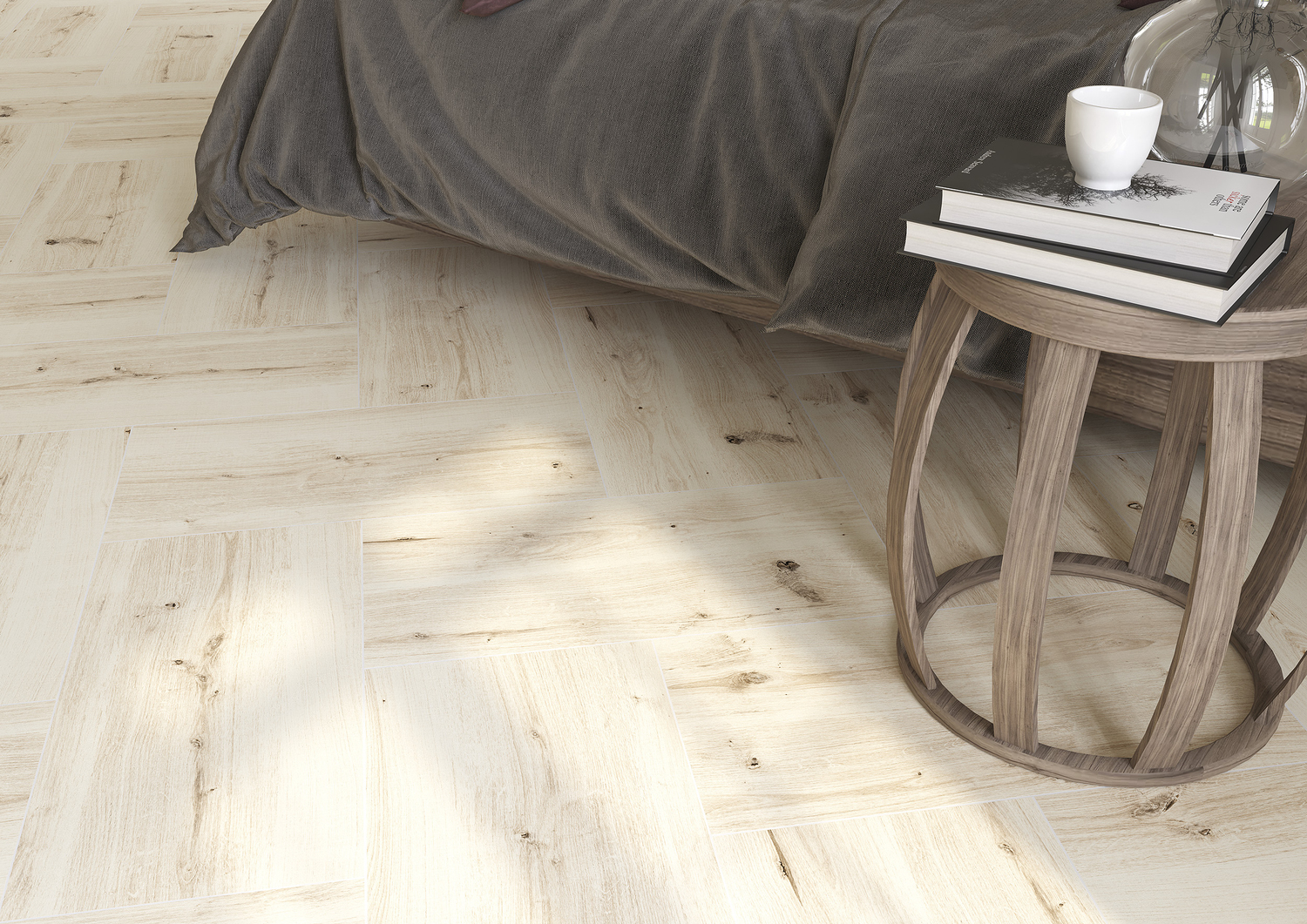 WS5A156 Плинтус Woodhouse темно-бежевый 7x59,8 Cersanit