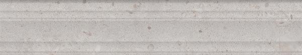 BLF010R Бордюр Риккарди серый светлый матовый структура обрезной 40x7,3 Kerama Marazzi