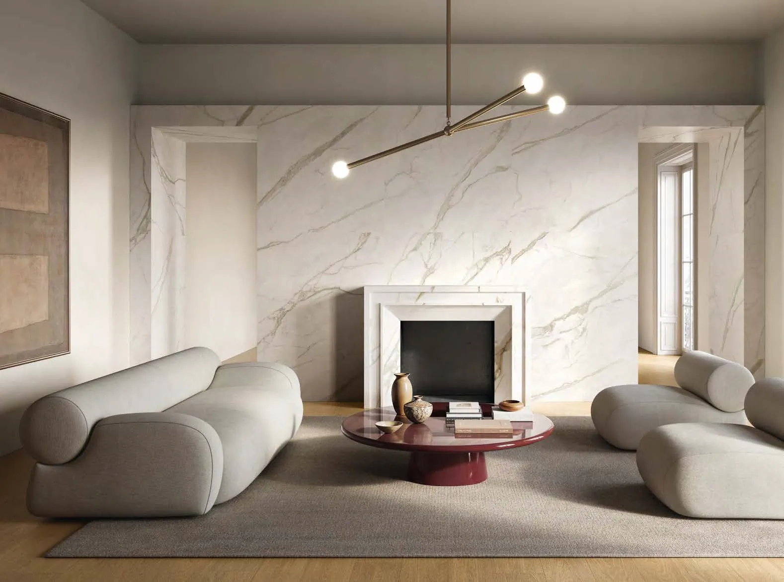 MT01BAS Calacatta Extra Stripe SQ. 60x120 Italgraniti фото 6