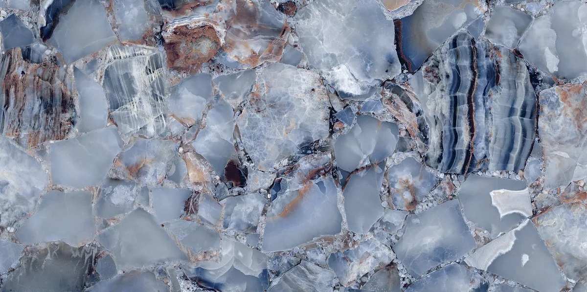 Ancient Ice High Glossy 60x120 Art Ceramic