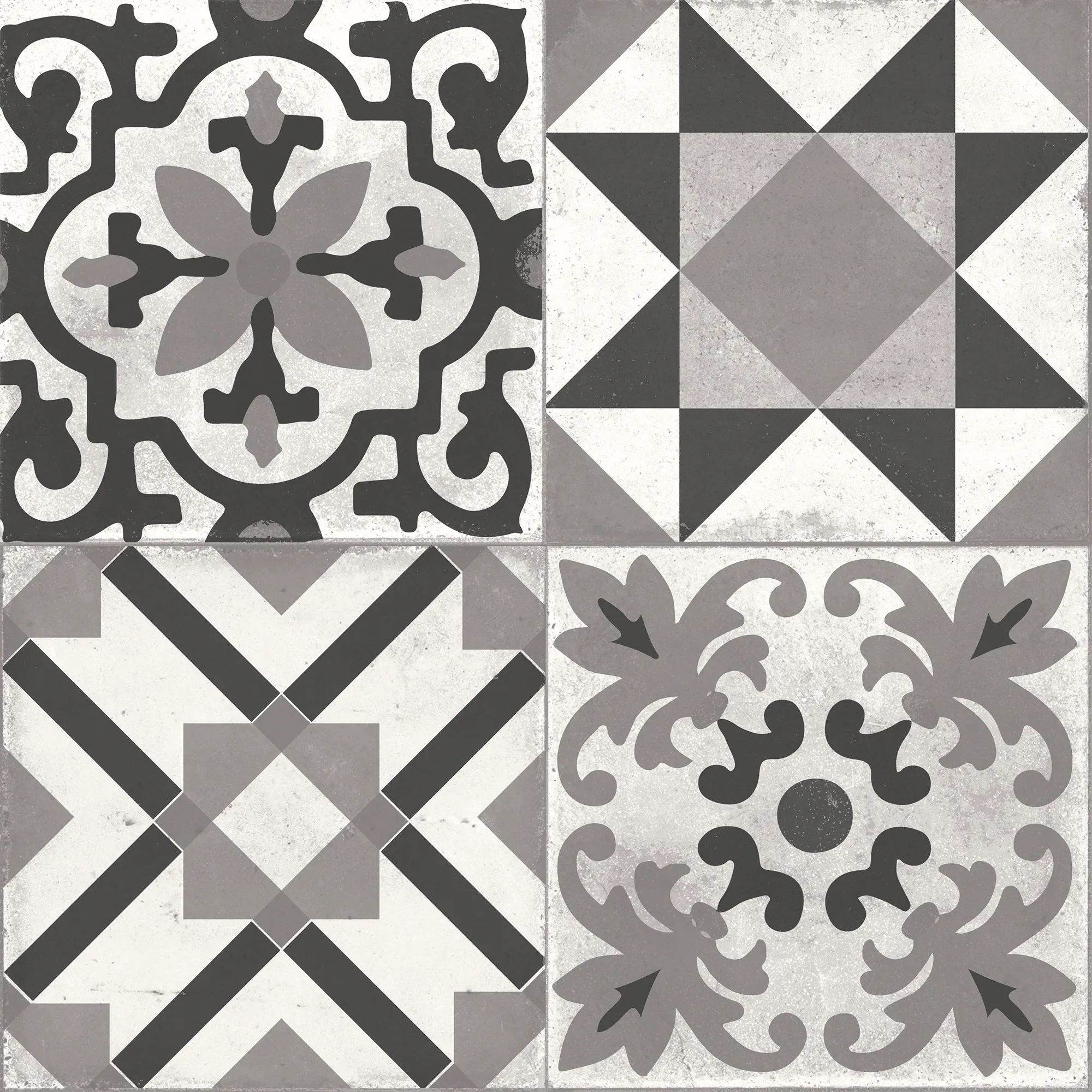 Heritage Mix Grey 33x33 Gresart