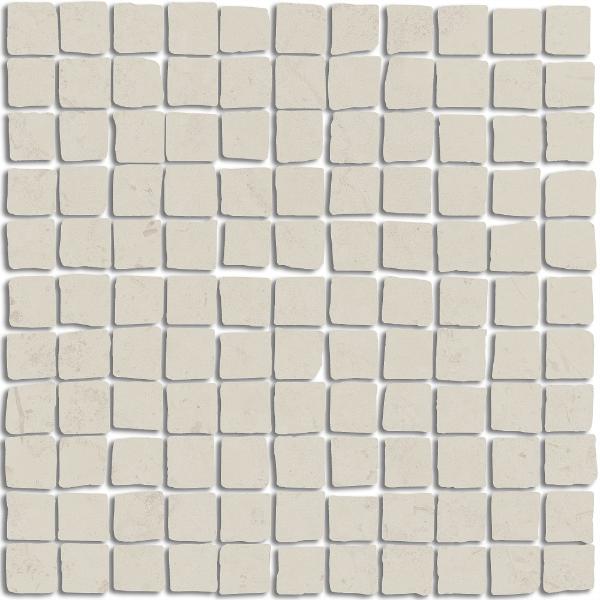 MBS006 Про Лаймстоун Спакко мозаичный бежевый светлый матовый 20х20 Kerama Marazzi