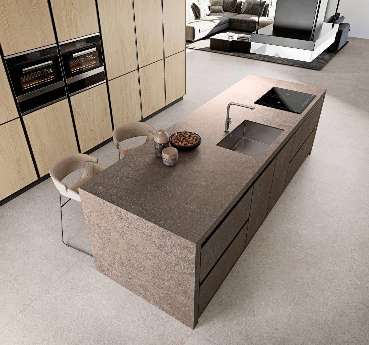 80PF23E Porfido Brown 5.6mm 120x120 Grespania