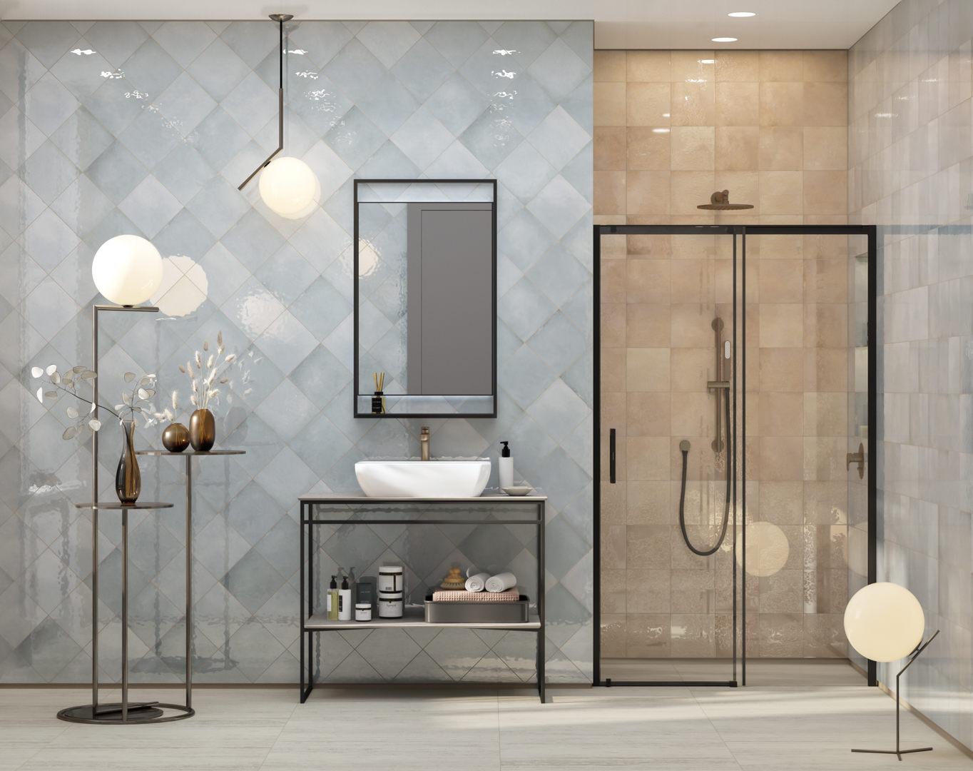 PRA010 Карандаш Адриатика серый глянцевый 20x2x1,3 Kerama Marazzi
