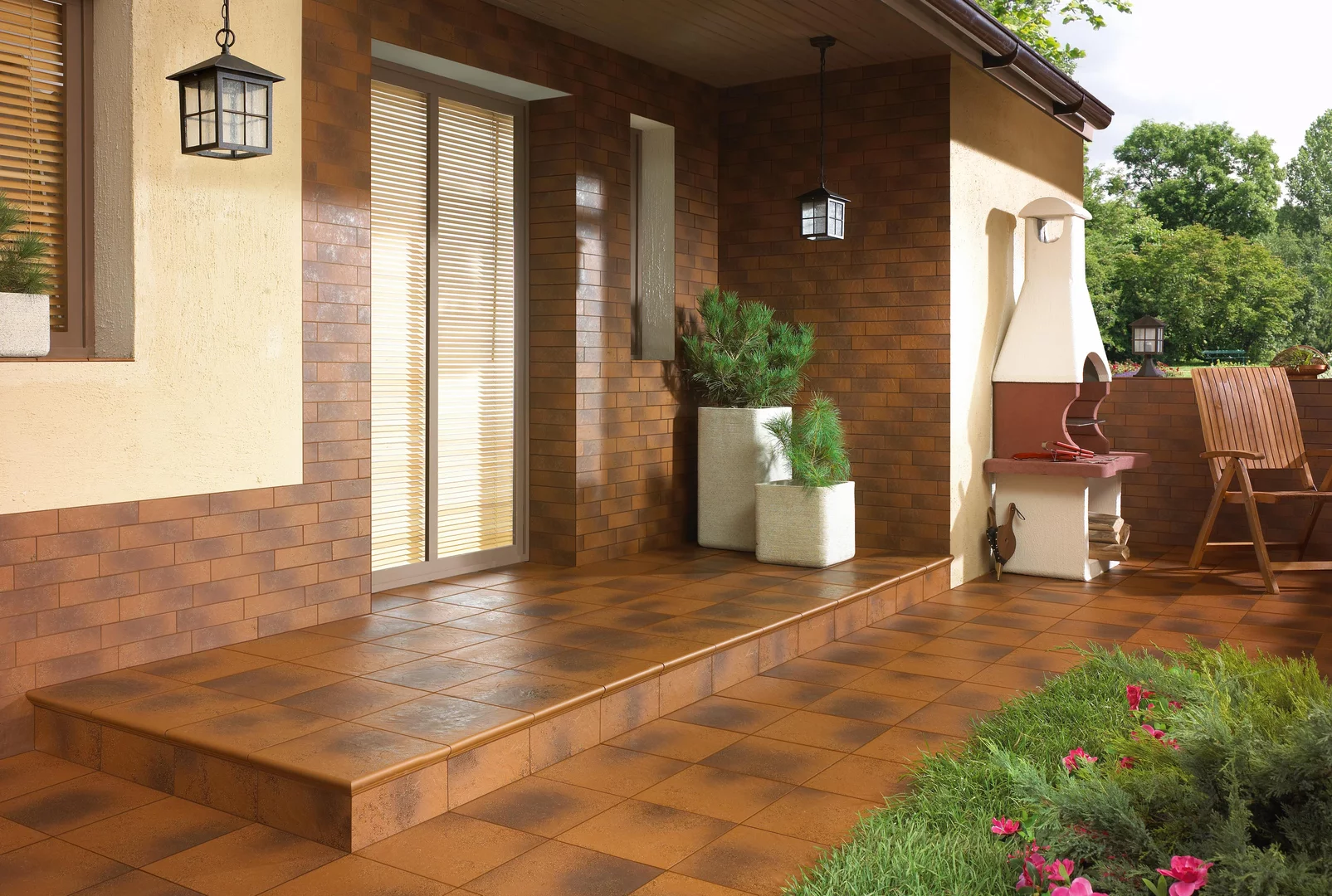 Semir Brown Stopnica Prosta B1a 30x30 Paradyz фото 2