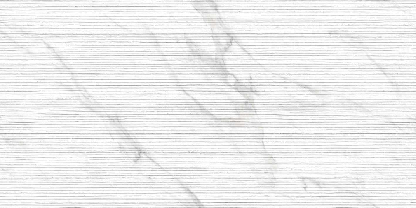 Cortina Liniar Ice Bianco Carving 60x120 Infinity Ceramica