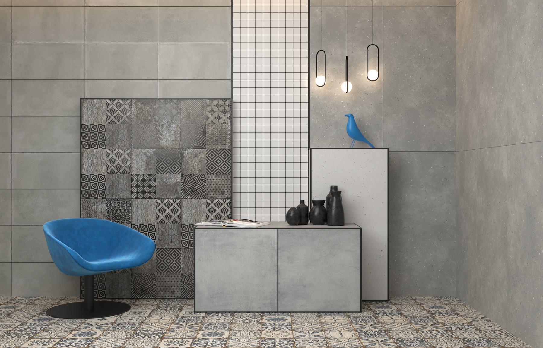 G-42/MR/st01 Granella Grey 29.4x60 Grasaro