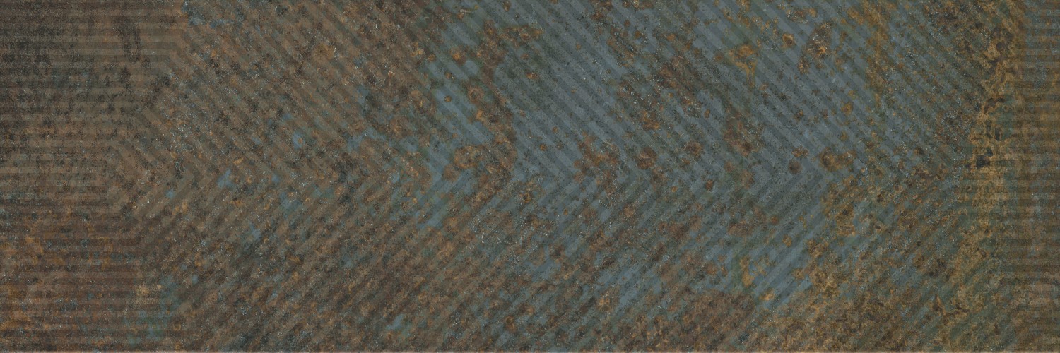 Molto Rust Rekt Mat Decor 25x75 Paradyz