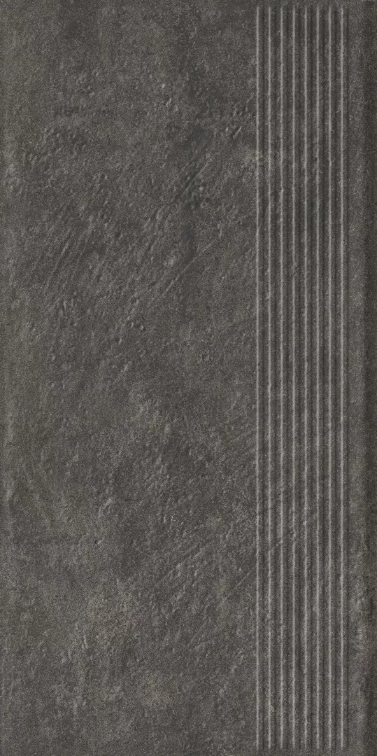 Carrizo Basalt Stopnica Prosta Struktura Mat 30x60 Paradyz