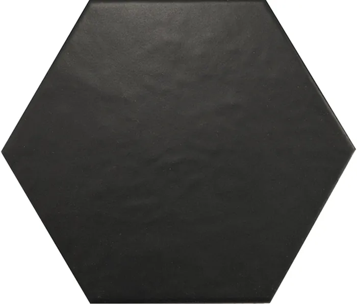 20338 Hexatile Negro Mate 17.5x20 EQUIPE