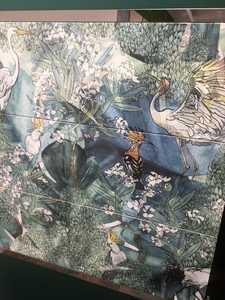 Панно стеклянное Botanica Rett Decor (3) 75x75 Ceramika Konskie