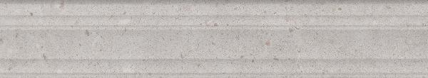 BLF010R Бордюр Риккарди серый светлый матовый структура обрезной 40x7,3 Kerama Marazzi
