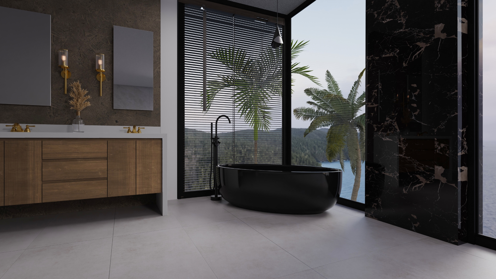 PT60F7033 Urban Black Matt 600х600х9 Protiles