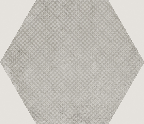 23603 Urban Hexagon Melange Silver 29,2X25,4 EQUIPE