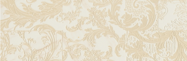 240721 FASCIA PATCHWORK BIANCO 19,5x58,5 Versace (Gardenia Orchidea)