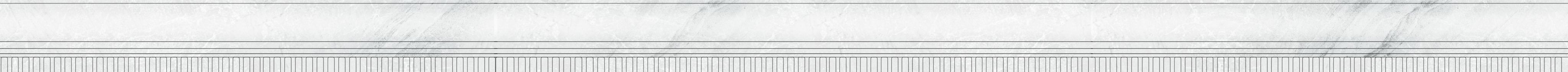 Карандаш 777 Eclipse Grey 4x89,5 Eurotile Ceramica