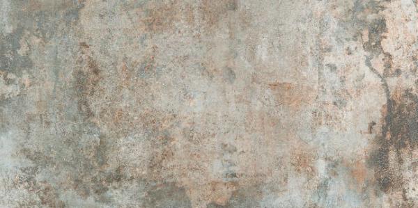 Rusty Metal Silver Luxglass Rec 60x120 Pamesa