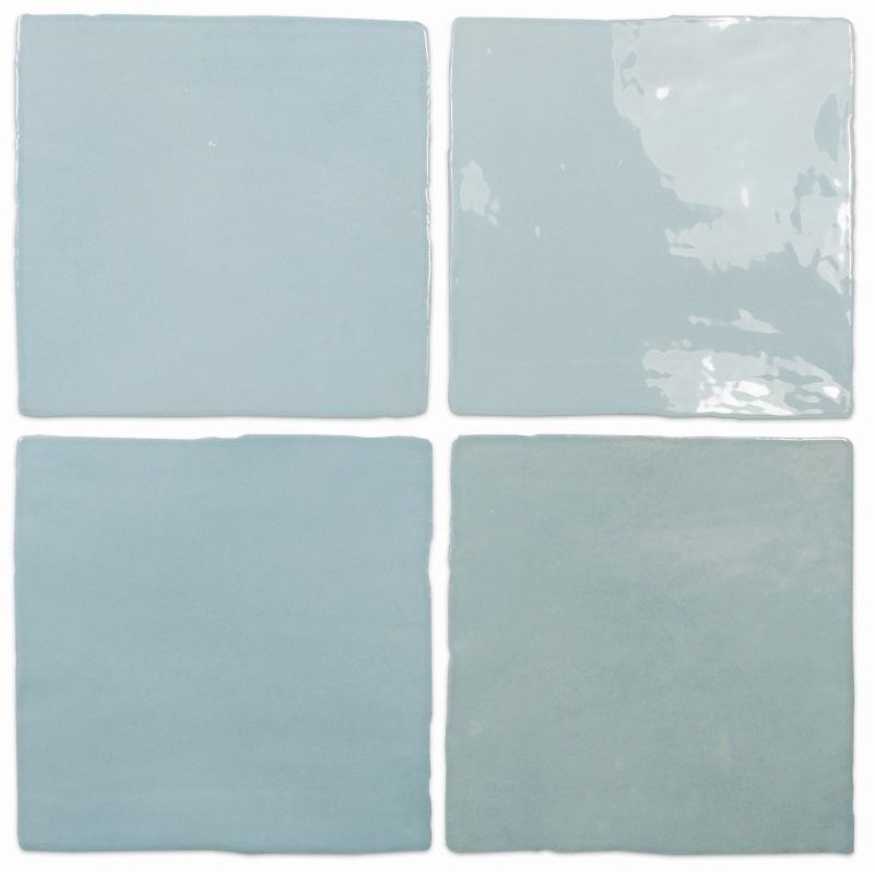 124411 Flash Square Light Blue 13x13 DNA Tiles фото 2