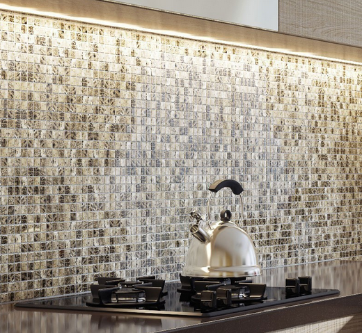 JMST034 Black Polished 30.5X30.5 StarMosaic