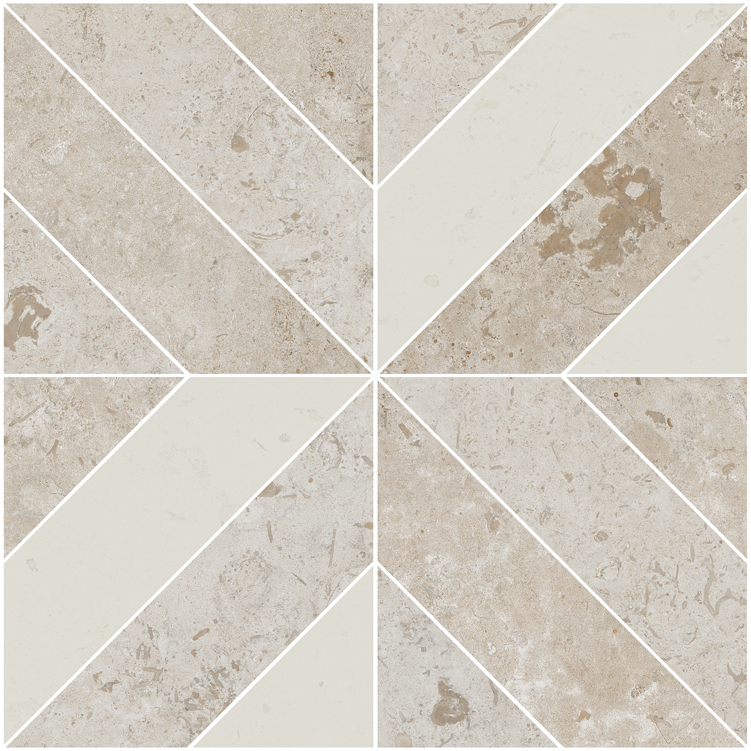 ID125T Декор Про Лаймстоун бежевый матовый 60х60 Kerama Marazzi