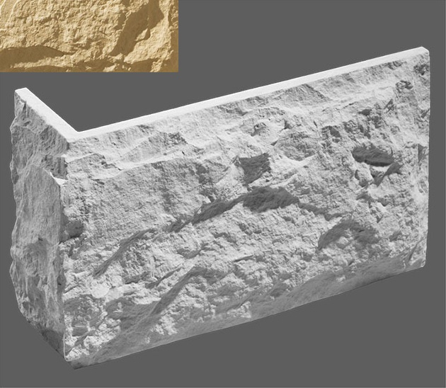 Угловой элемент Бретань 050 33,5/10x20x2.5 Leonardo Stone