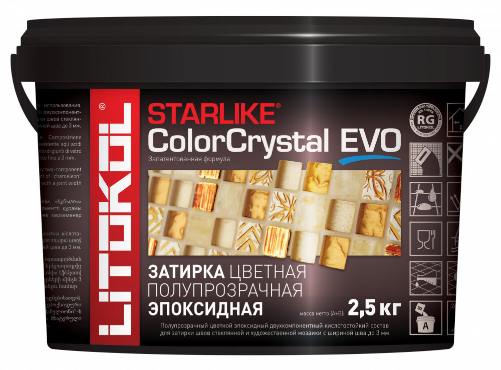 Starlike Color Crystal Evo LITOKOL