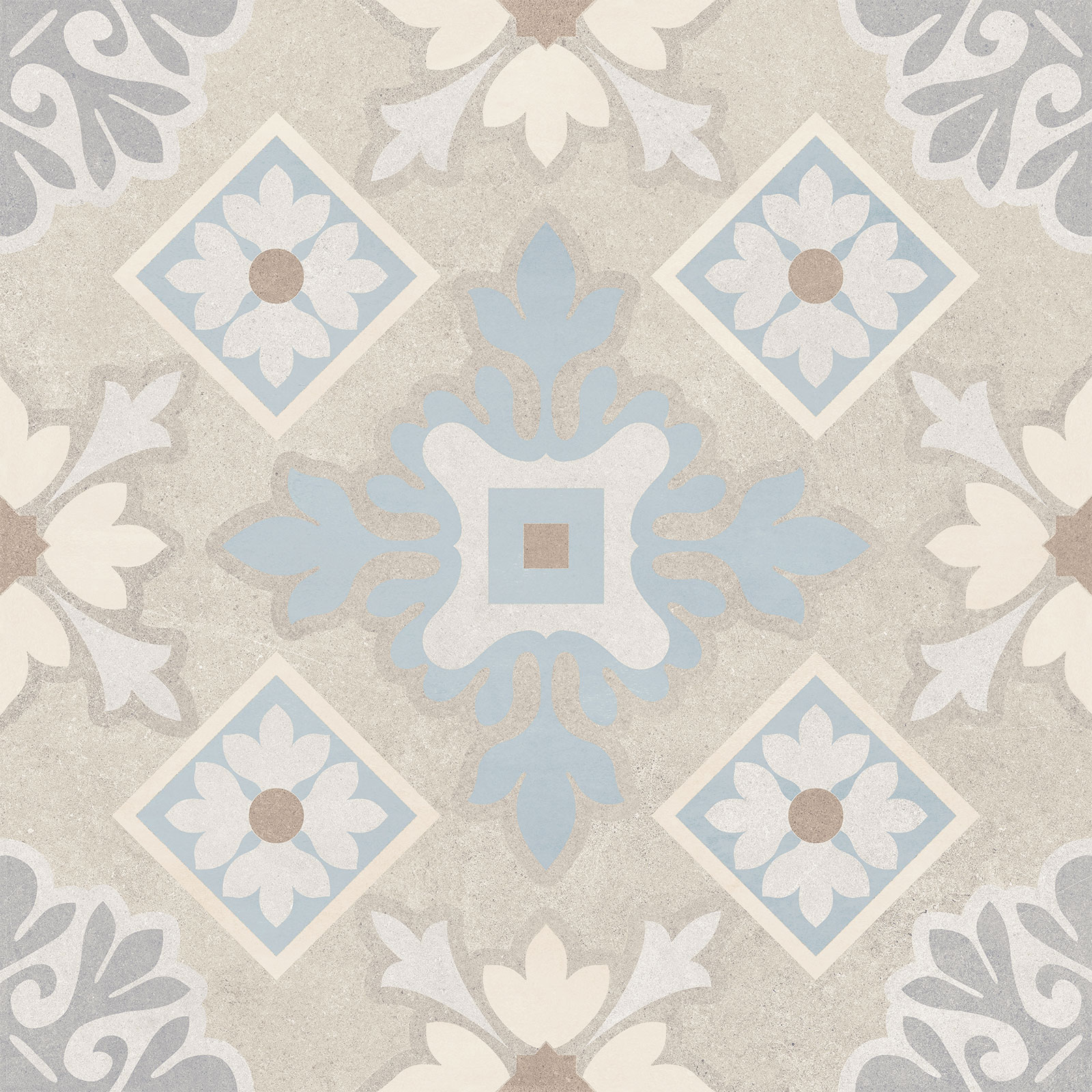 GFU6060FLL46R Floral матовый карвинг 600x600x9 Alma Ceramica (Уралкерамика) фото 8