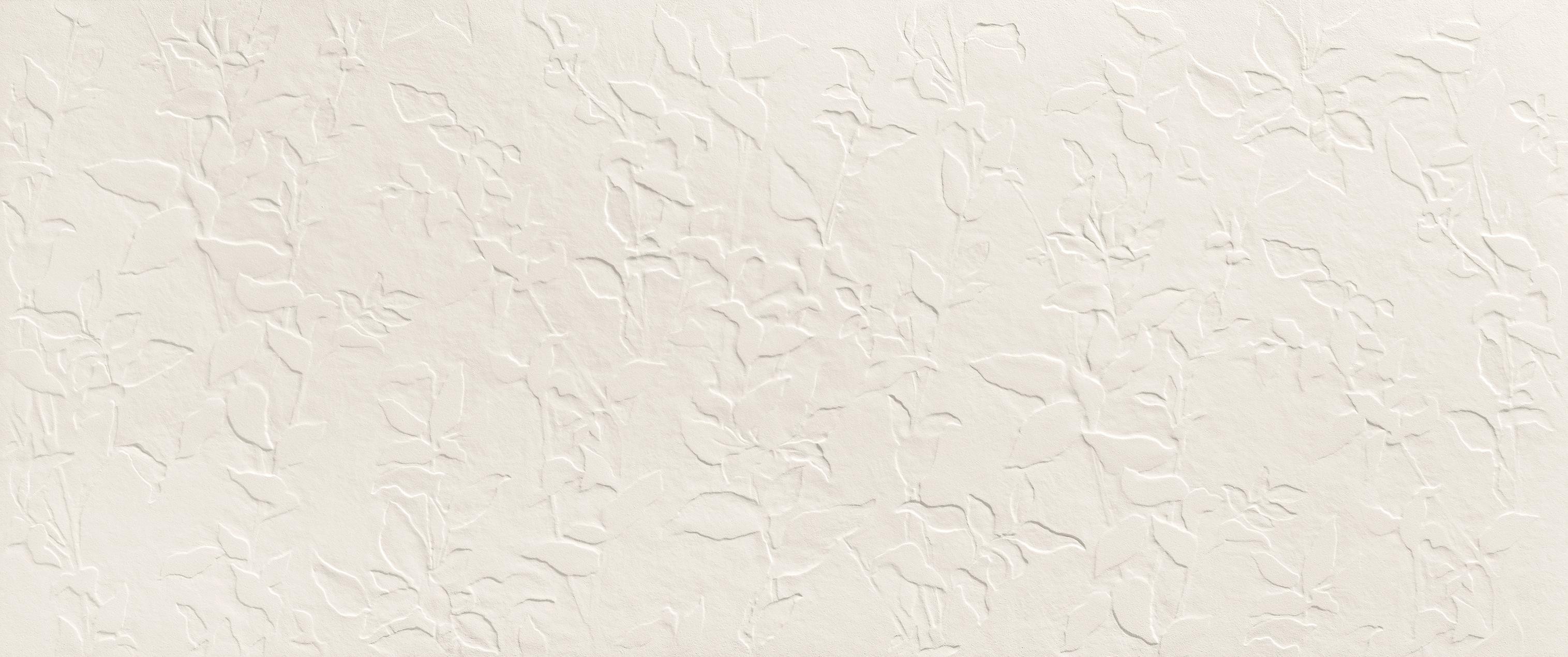 AHQW 3D Wall Plaster Jasmine White 50x120 Atlas Concorde