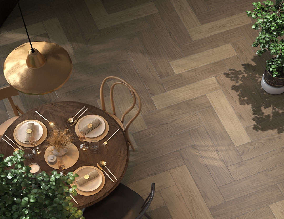 SG320700R Дистинто коричневый обрезной 15х60 Kerama Marazzi