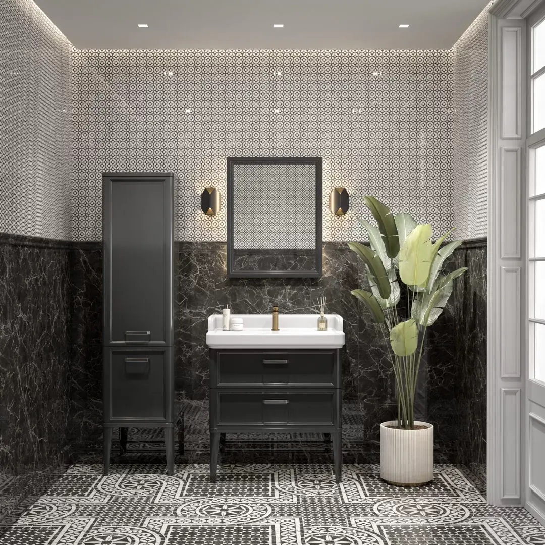 ID159 Декор Коррер наборный белый глянцевый 30x60x0,9 Kerama Marazzi фото 13