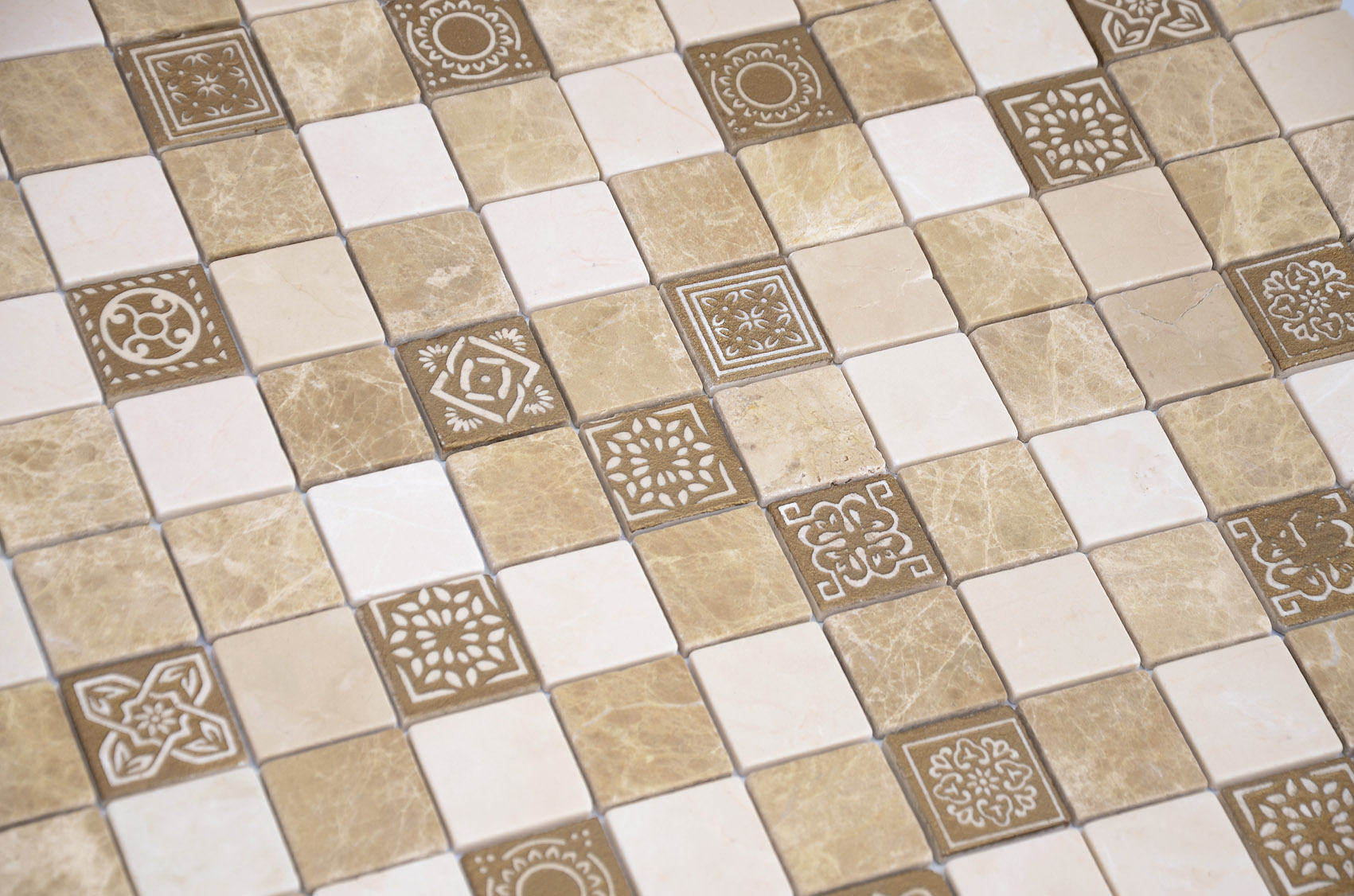 Art Pietra Mix 1 MAT 48x48x8 300x300x8 Caramelle Mosaic