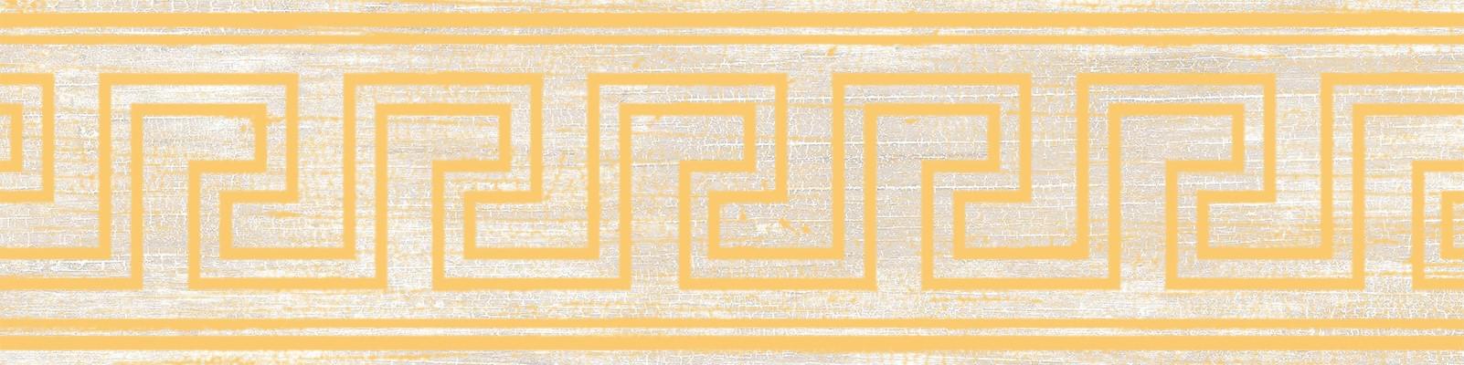 263043 Fascia Greca Oro Ice 20x80 Versace (Gardenia Orchidea)
