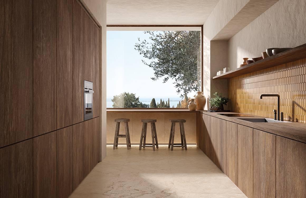 fTGA Vento del Sud Tortora Macromosaico Matt R9 30x30 FAP Ceramiche