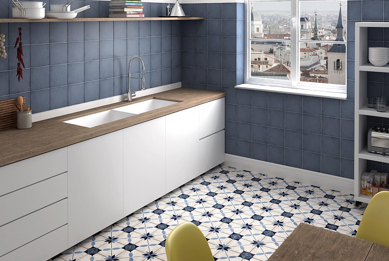 24417 ART NOUVEAU KARLSPLATZ GREY 20*20 EQUIPE