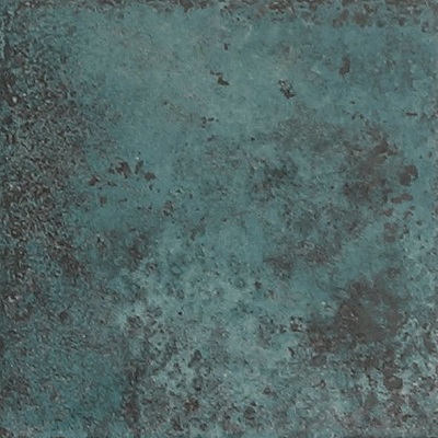 188827 Tahiti Turquoise Glossy 14,7x14,7 Dune