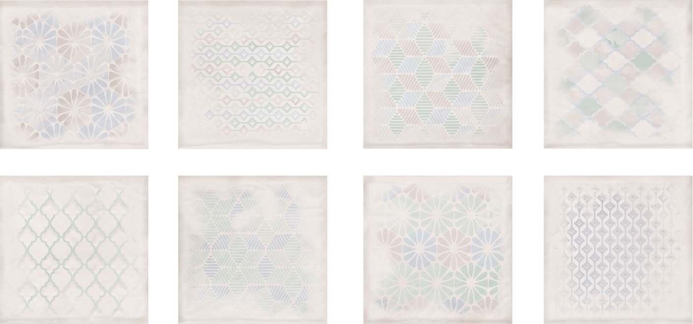 Mate Geometria 15x15 Eletto Ceramica