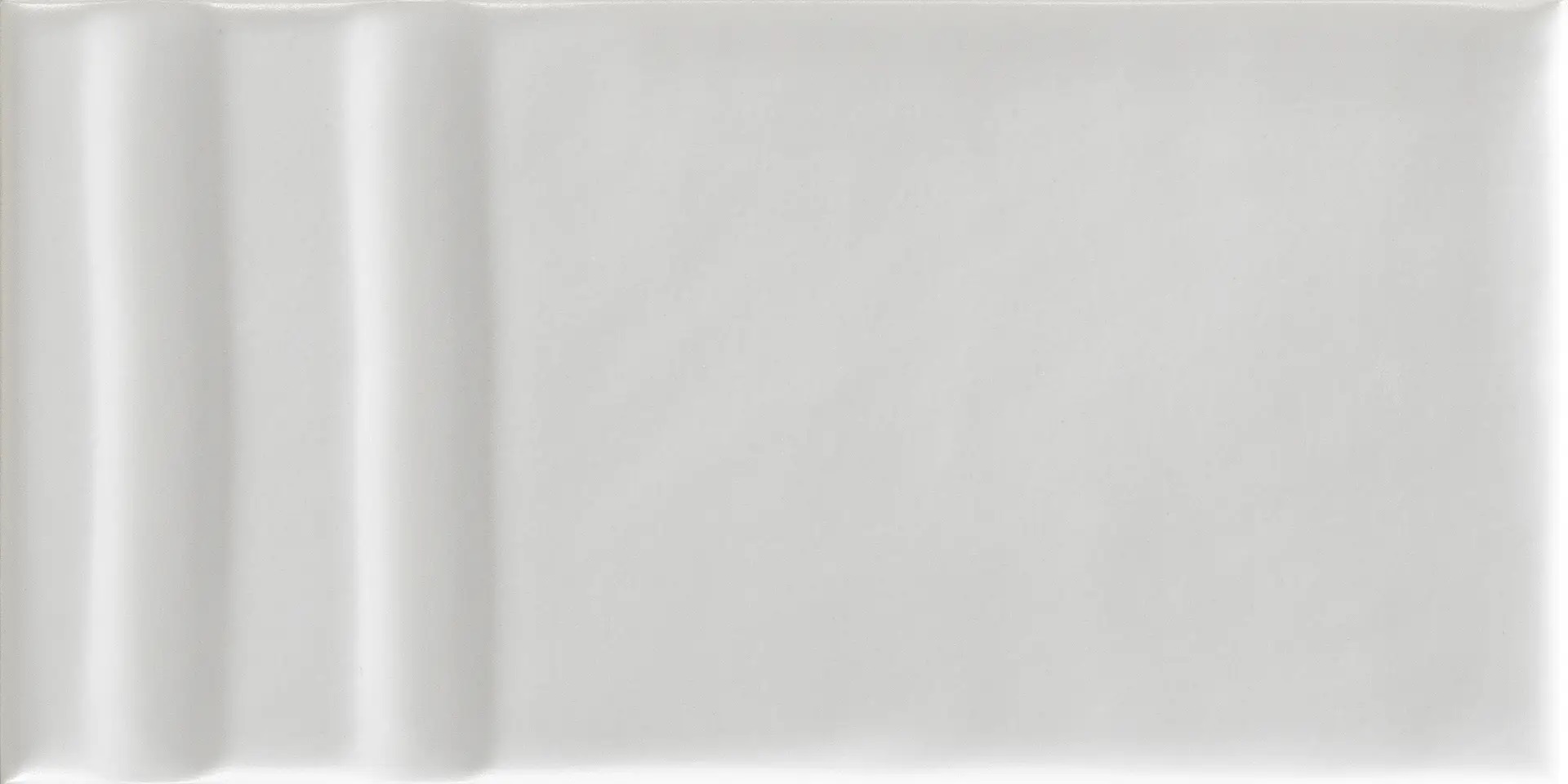 206014 Grooves White Glossy Decoro 7,5x15 La Fabbrica Ceramiche