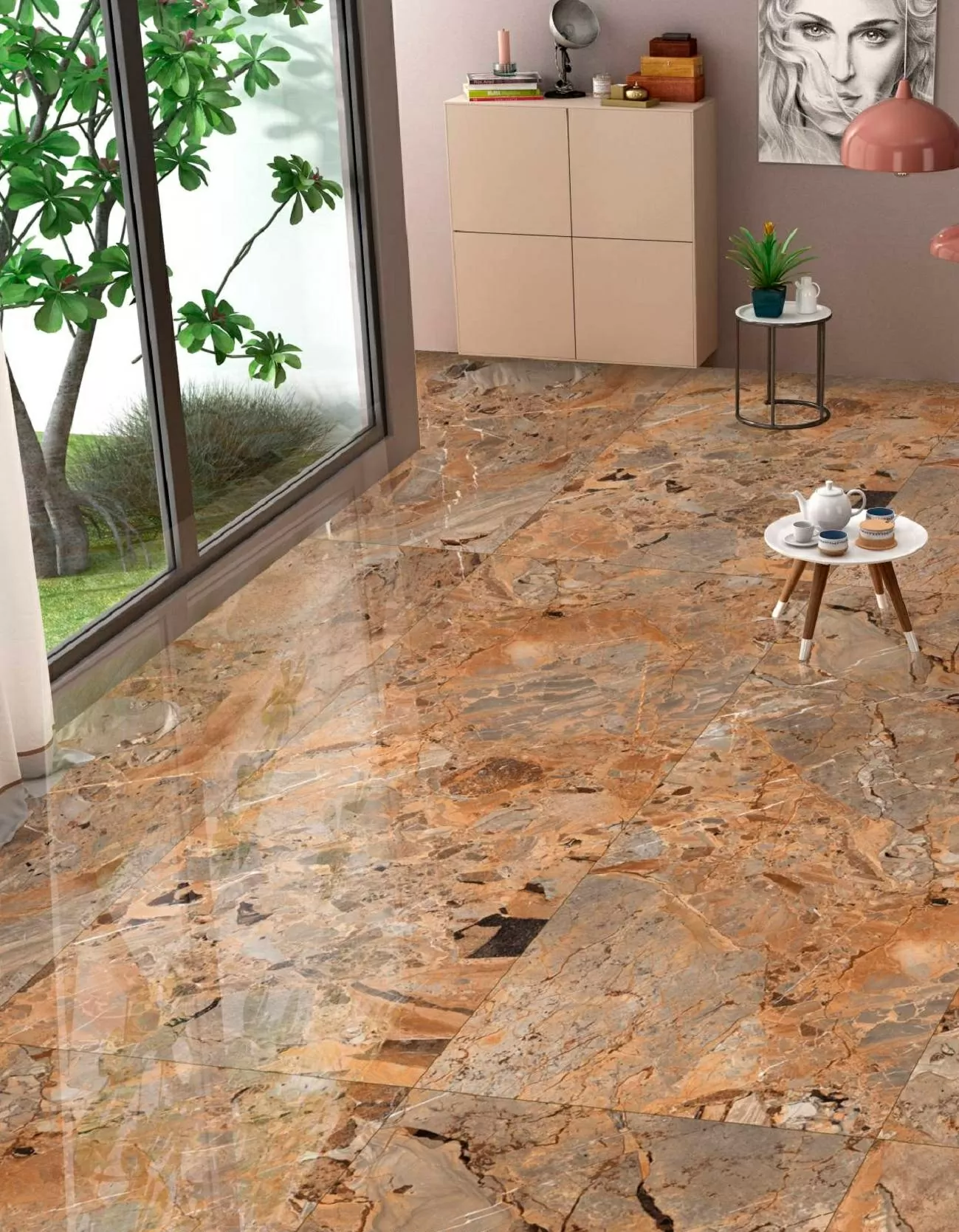 Maxima Black HG Glossy 80x160 Maimoon Ceramica