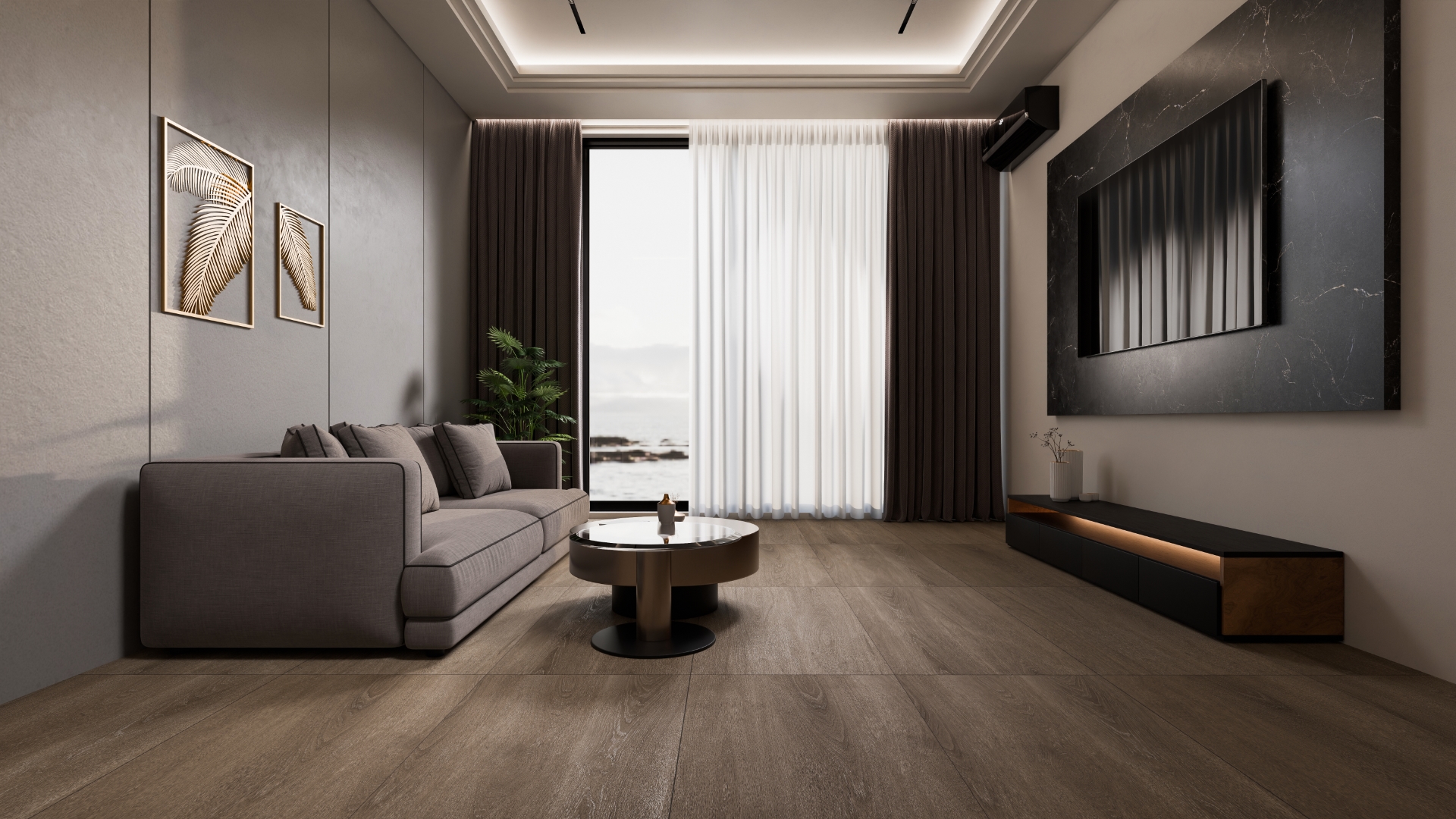 PT12F7040 Albero Grey Matt 1200х600х9 Protiles