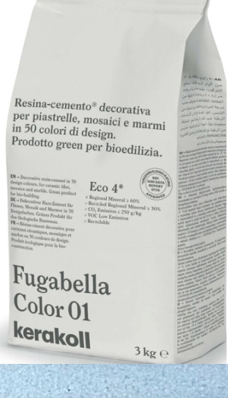 Fugabella Color затирка для швов 14 3кг Kerakoll