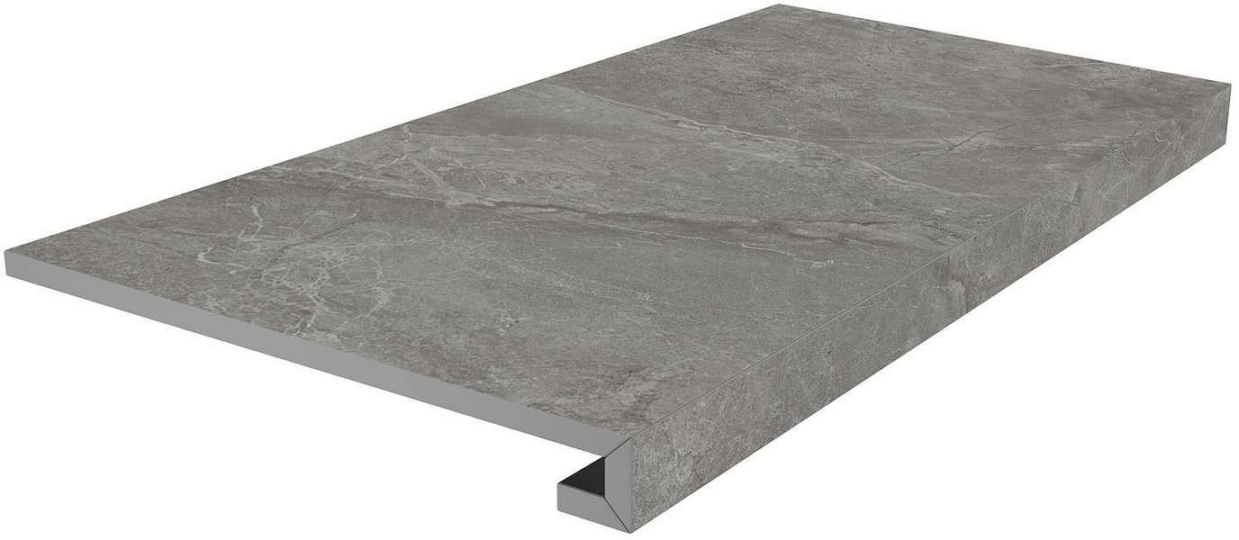 SG850890R/GCF Ступень клееная Риальто серый тёмный матовый 33x80x0,9 Kerama Marazzi