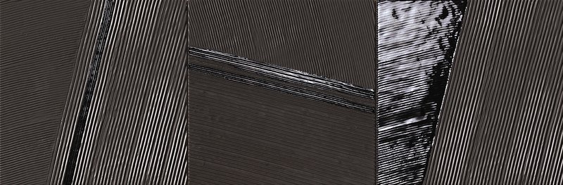 f0XW Metal Brown Inserto Mix 3 25x75 FAP Ceramiche