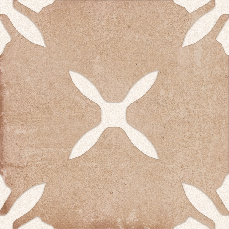40802 Pangea Clay Flower LT 22,3x22,3 Harmony