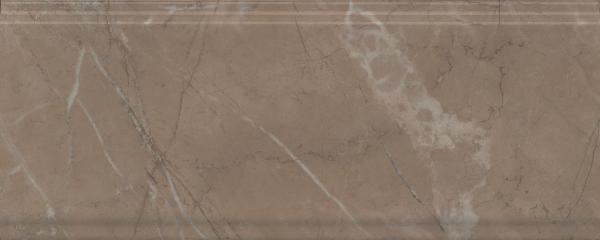 BDA027R Бордюр Серенада бежевый тёмный глянцевый обрезной 30x12 Kerama Marazzi