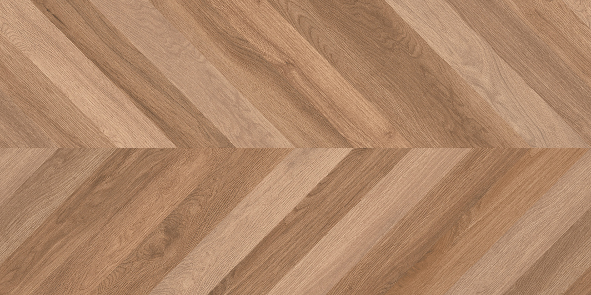 Wood Canarium Chevron M тёмно-бежевый матовый карвинг 60х120 Laparet
