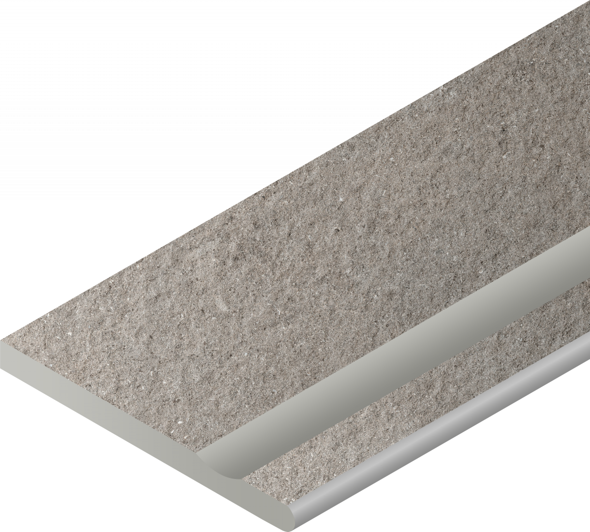 620090001028 Grey Bordo Svasato Round Dx правый 30x60 Italon